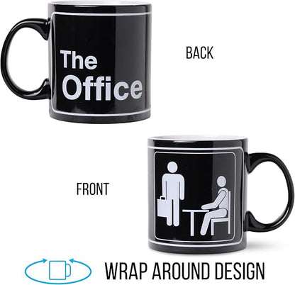 Silver Buffalo The Office Title Sign Ceramic Mug, 20 Ounce - Image 5