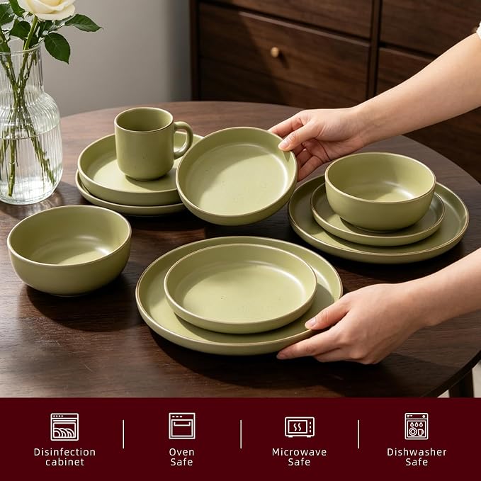 HomeVSS 20-Piece Dinnerware Set - Image 3