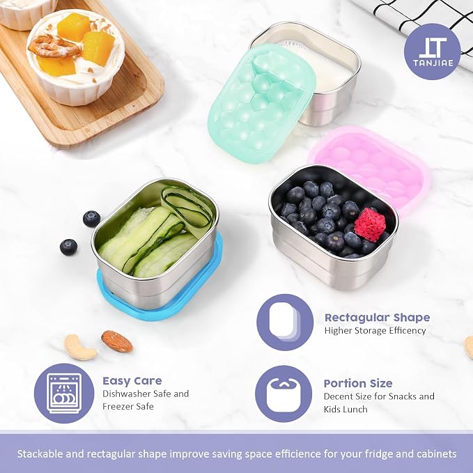 Snack Pro - Small Stainless Steel Snack Containers - Image 6