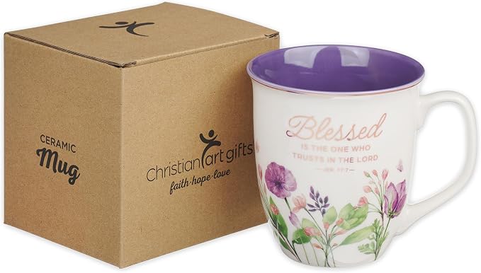 Christian Art Gifts Large Ceramic Inspirational Scripture Coffee & Tea Mug - Image 7