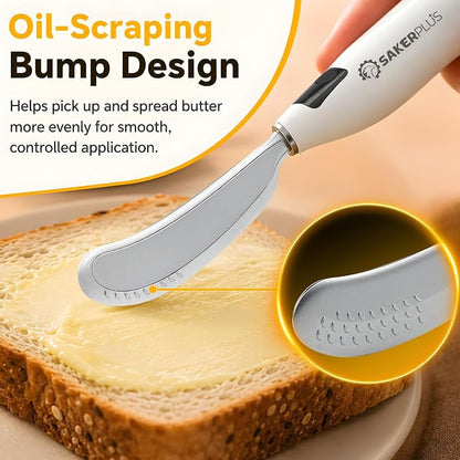 SakerPlus Heated Butter Knife, Rechargeable Electric Butter Spreader - Image 6