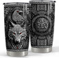 Viking Cup Tumbler 20oz Viking Gifts by SANDJEST