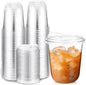 Baderke 50 Pcs Clear Plastic Cups by Baderke