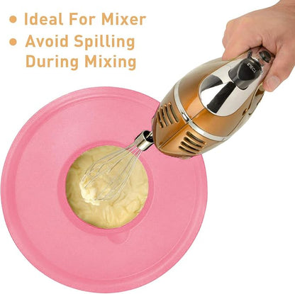 Wildone Mixing Bowls with Airtight Lids Set, with Grater Attachments & Non-Slip - Image 6