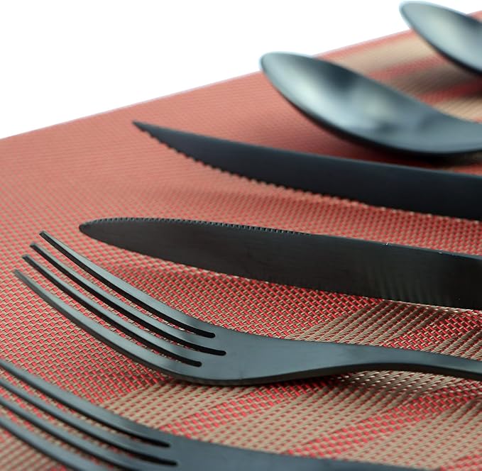 6-Piece Flatware Set, Extra Thick Heavy Duty - Image 3