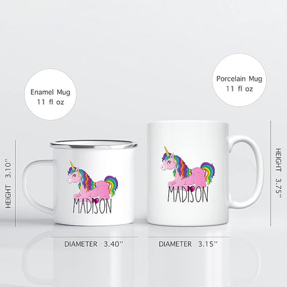 Personalized Mug for Kids, Girls | Customized Hot Chocolate, Coffee & Tea Cup | - Image 3
