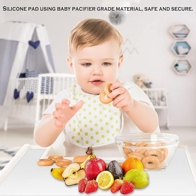 36x24 Inch Extra Large Silicone Table Protector Craft Mat for Painting, Clay, Projects, Arts and Crafts, Soldering and Resin. (Translucent)