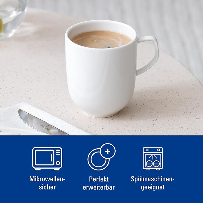 Villeroy & Boch Afina Mug with Handle, Premium Porcelain, Made in Germany - Image 5