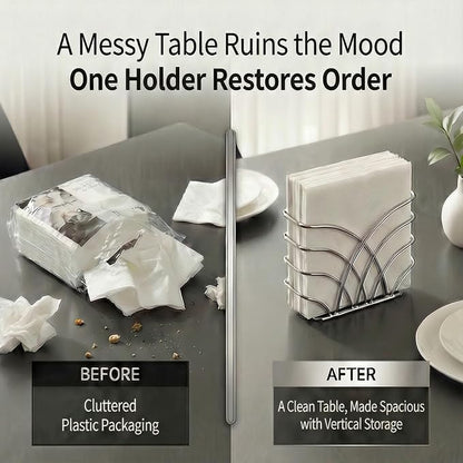 Napkin Holder for Table, Lunch Napkins & Table Decor - Image 9