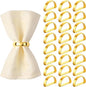 Suream Stainless Steel Napkin Rings, 24 Packs Napkin Ring Holders by Suream