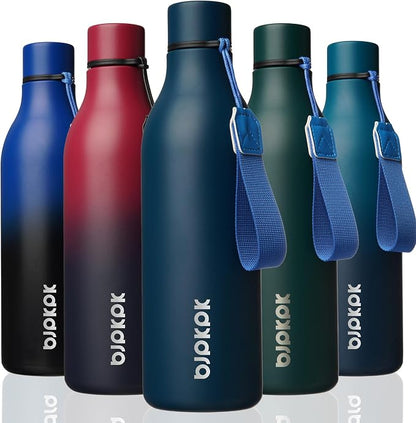 BJPKPK 25oz Insulated Water Bottle, Stainless Steel Bottle by BJPKPK