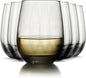 Libbey Classic Smoke All-Purpose Stemless Wine Glasses, 15.25-ounce, Set of 6