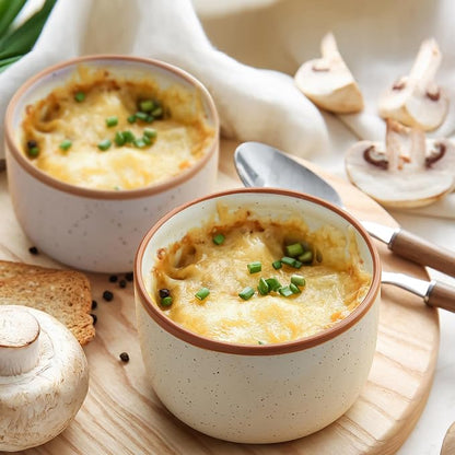 Morandi Color Ramekins Set of 6, 8 oz Creme Brulee Ramekins Oven Safe, - Image 2
