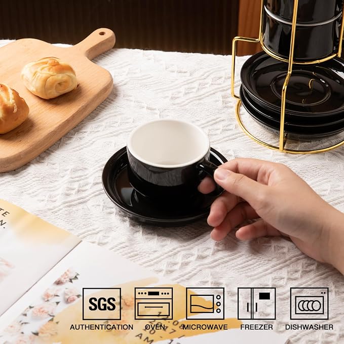 Sweejar Porcelain Espresso Cups - Image 2