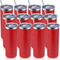 Volhoply 12 Pack Skinny Tumblers by LiveFully%EF%BC%8CDrinkFreely%E2%80%94KeepGoingwithVolhoply%EF%BC%81