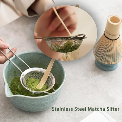Ochcahser Matcha Set, Matcha Whisk Set Includes 17 oz Matcha Bowl | Matcha - Image 5