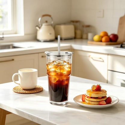 INSETLAN 20 oz Glass Tumbler - Image 2
