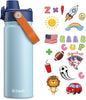 baab 18oz Kids Insulated Water Bottle 18/8 Stainless Steel Kids Cup 1 Pack | by baabKidWatterBottle