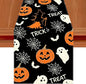 Halloween Table Runner Decorations Trick or Treat Kitchen Decor 13x72inch | by JVUZIQ