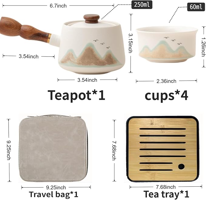 Gongfu Tea Set Travel Tea Set - Image 3