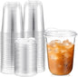 Baderke 50 Pcs Round Bottom Plastic Cups by Baderke