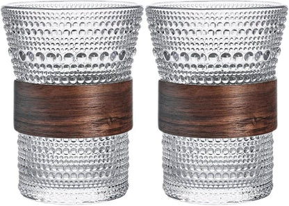 Polka Dots Glass Coffee Mug | 2-Pack by Boxonly