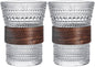 Polka Dots Glass Coffee Mug | 2-Pack by Boxonly