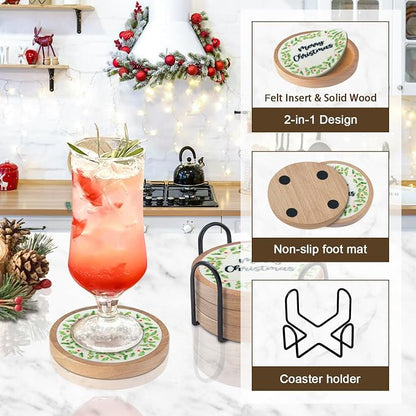 Christmas Coasters Set of 4 - Image 5