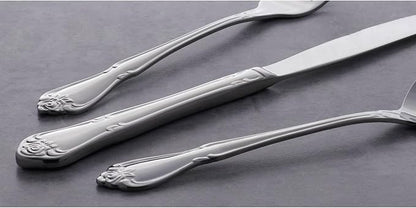 Oneida Silverware Set, True Rose Everyday Flatware Teaspoons Set, Service - Image 5