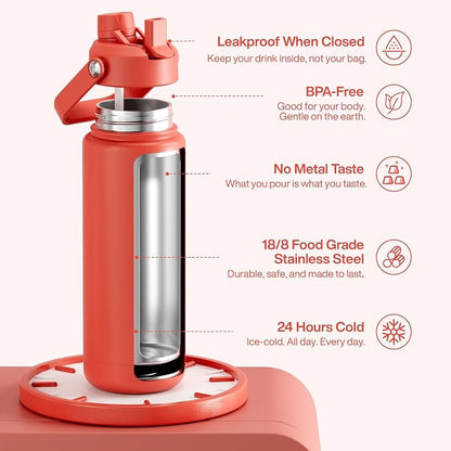 ENCOOL Insulated Water Bottle - Image 4