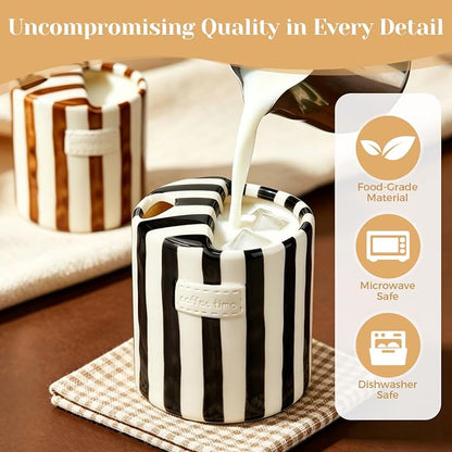 Ceramic Coffee Mug Novelty Ceramic Travel Mug Cute Espresso Cups To Go - Image 4