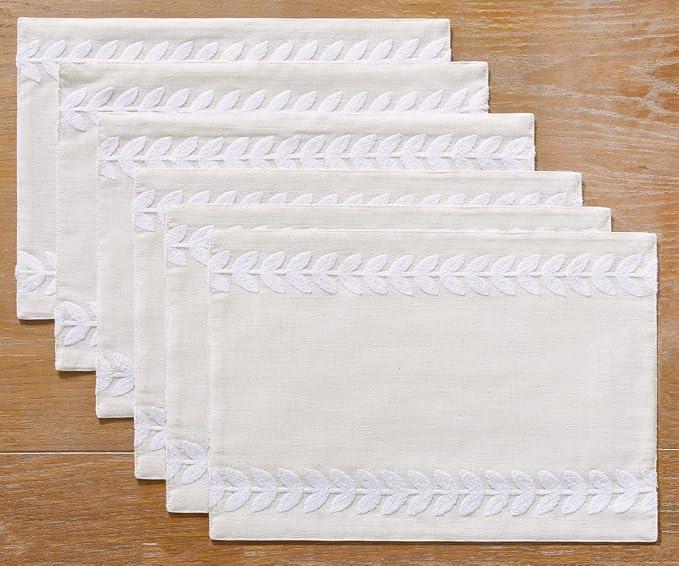 Wracra Embroidered Place Mats by Wracra