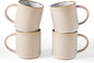 famiware Coffee Mug Set for 4, Star 16 oz Catering Mugs Cup Set by Famiware