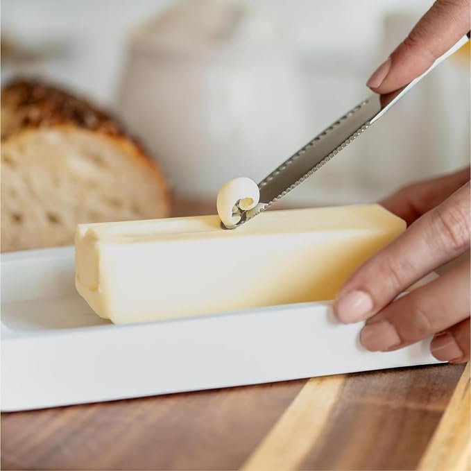 Houseify Ready Butter 3-in-1 18/10 Stainless Steel Butter Knife | 6-inch handle - Image 7
