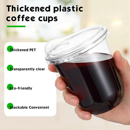 Baderke 25 Pcs Clear Plastic Cups - Image 4