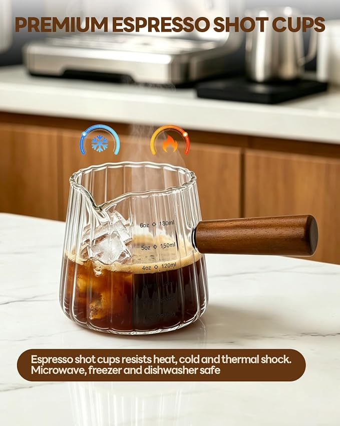 6 OZ Espresso Shot Measuring Cups, Espresso Cup - Image 6