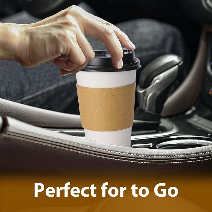 Clawsoff 50 Pack 16 oz Disposable Coffee Cups - Image 5