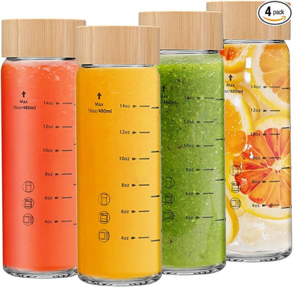 20oz Juice Bottles by Olivego
