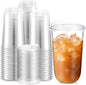 Baderke Clear Plastic Cups by Baderke