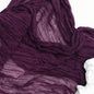 Purple Cheesecloth Table Runner Wedding Bridal Shower Home Boho Decor | 35x120 by FEXIA
