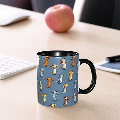 Yrebyou Dogs Coffee Mug 11oz Ceramic Cup - Image 7