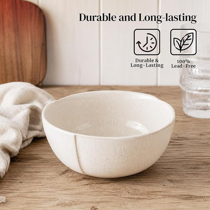 DOWAN 32 OZ Soup Bowls Set of 4, Dishwasher & Microwave Safe - Image 5