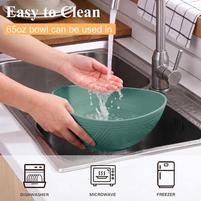 Large Salad Bowls 65 OZ - Image 4