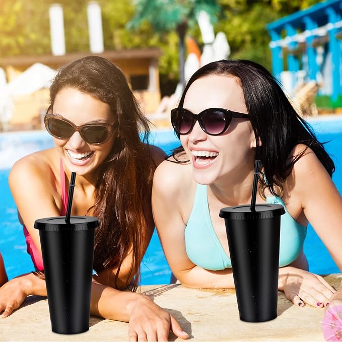 Hooqict 7 Sets Reusable Cups - Image 4