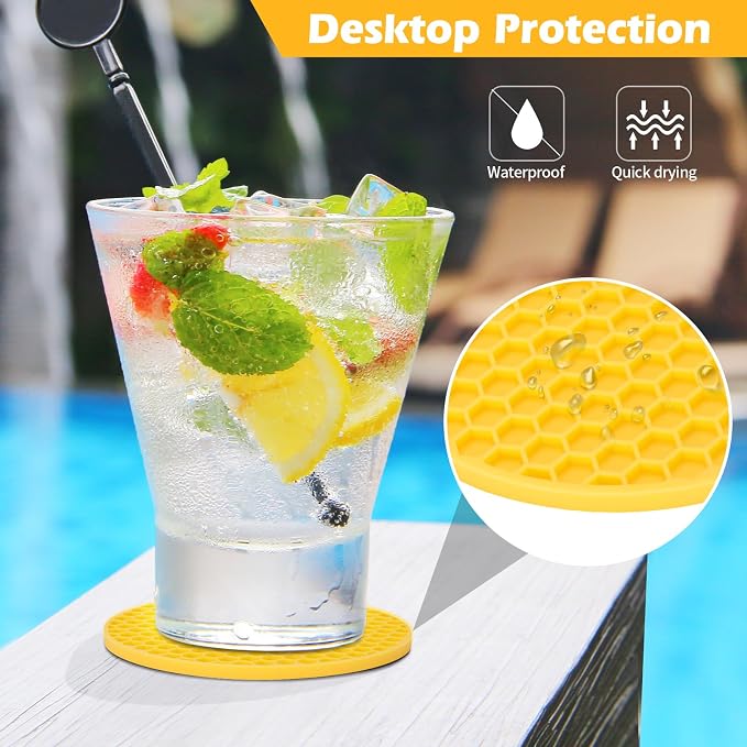 TWTLi Silicone Coasters Set of 8 - Image 3