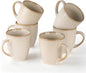 GBhome 12OZ Coffee Mugs Set of 6, Stoneware Coffee Mugs Set, Dishwasher & by GBhome