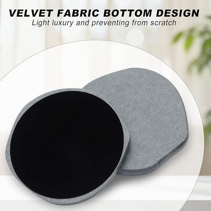 Azhou 6Pcs Absorbent Diatomaceous Earth Coasters Set - Image 3
