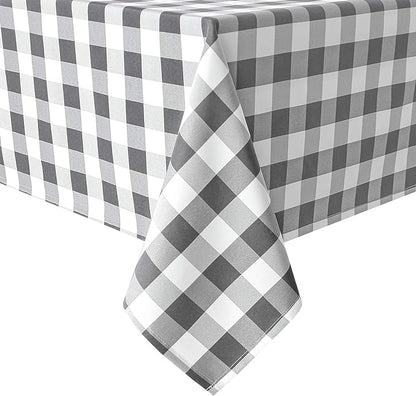 Checkered Square Tablecloth by Hiasan
