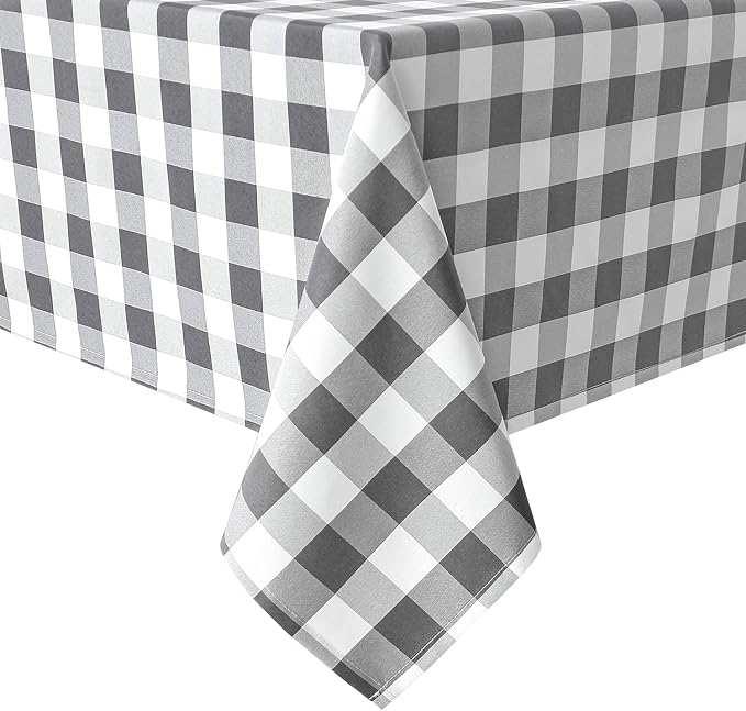 Checkered Tablecloth Rectangle by Hiasan