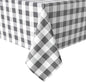 Checkered Rectangle Tablecloth by Hiasan